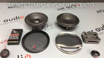 MOREL TEMPO 6 VS HERTZ CK 165 - самые популярные компонентные динамики!