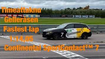 Timeattack Club Gelleråsen 2022 Bmw M140 1:14,05 on Continental SportContact™ 7 tires