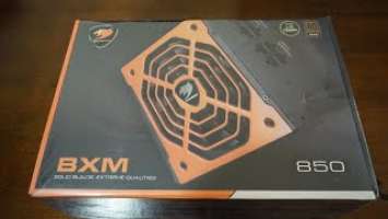 Unboxing Cougar BXM 850 Watt Semi Modular Gaming Power Supply 80 Plus Bronze