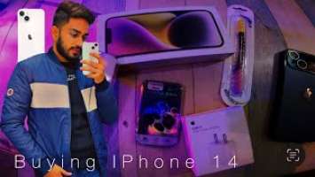 Buying IPhone 14 || Unboxing ||