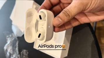 Apple AirPods Pro MagSafe charging case  unboxing  #bizaystha #airpodspro #2022