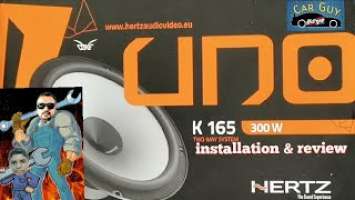 Hertz Uno K165 speaker installation & Review | TAMIL  | Car Guy TAMIZHAN