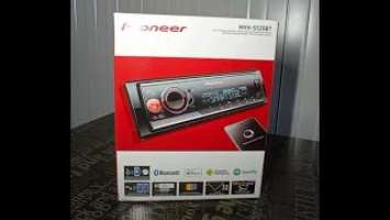Pioneer MVH-S520BT с DSP, Bluetooth, Spotify ,Pioneer Smart Sync USB плейър за автомобил
