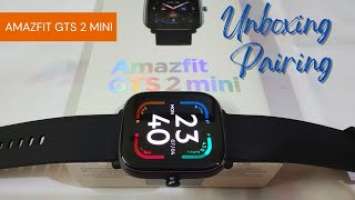 Amazfit GTS 2 Mini - Unboxing | How to pair | Custom Watchface - Best Budget smartwatch? Hindi Video