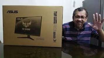 Unboxing and set up of Asus TUF Gaming VG249Q1A Gaming Monitor