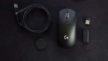 Logitech G Pro X Superlight Unboxing with mouse click sounds