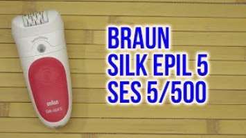 Распаковка BRAUN Silk epil 5 SES 5/500