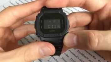 Наручные часы Casio G-SHOCK DW-5600BB-1E - видео обзоры | Watch-Forum.RU