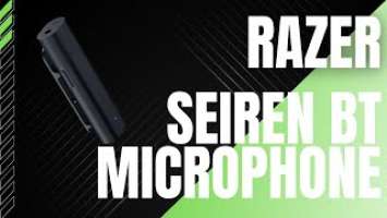 Is this microphone the BEST for cooking streamers? - Razer Seiren BT - First Look
