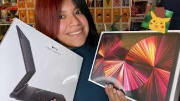 NEW 2021 Apple iPad Pro  M1 Chip + Magic Keyboard Unboxing