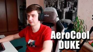 КРЕСЛО ДЛЯ ИГР! AEROCOOL DUKE Ash Black