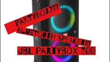 JBL partybox 300(unboxing) #JBL #JBLpartybox #ofw #ofwvlog #music