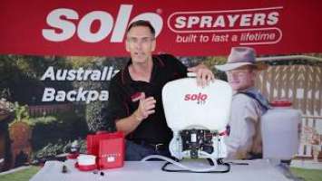 Solo 417 Backpack Sprayer Troubleshooting