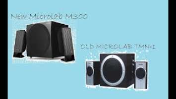 Microlab M300 Unboxing and sound test VS Microlab TMN-1