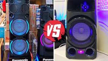 PANASONIC SC TMAX50 VS SONY MHC V73DBIG BASS BIG MONEY SPEAKERS