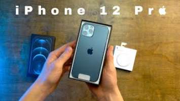 iPhone 12 Pro Unboxing - Pacific Blue