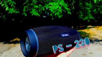 Обзор колонки SVEN PS-230