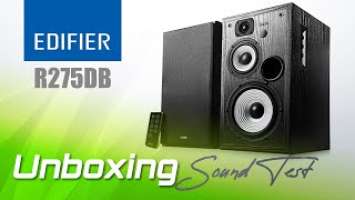 Edifier R2750DB Unboxing & Sound Test Urdu/Hindi SMK Grafix