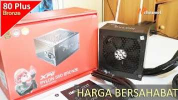 PSU dibawah 1 juta tapi punya kinerja tinggi dan Fan berkualitas | XPG Pylon 550W