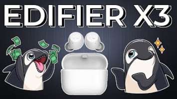 Обзор Edifier X3. Беспроводные TWS наушники. ЛУЧШИЕ ИЗ ДЕШЕВЫХ APTX?