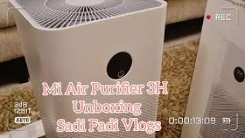 Mi Air Purifier 3H Unboxing | Sadi Fadi Vlogs