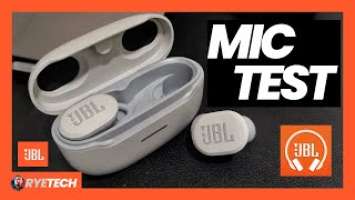 JBL Endurance Race TWS Microphone Test | Raw Mic Check