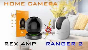Camera IMOU Rex 4MP và IMOU Ranger2 4MP siêu nét cho Gia đình