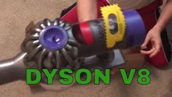 Refurbished Dyson V8 Animal Unboxing and Test Run