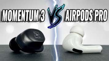 SO CLOSE! Sennheiser Momentum 3 vs Apple AirPods Pro