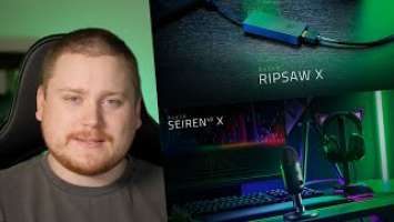 Get PRO audio & visuals with these two products! | Razer Seiren V2 X & Ripsaw X REVIEW