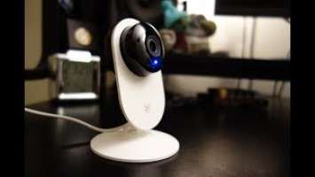 Yi Home Camera 1080p review - Indoor wireless IP security camera - By TotallydubbedHD