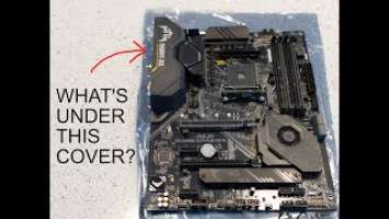 Asus TUF Gaming X570 Plus wifi unboxing + IO cover removal