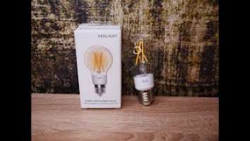 Yeelight Smart LED Filament Bulb – Smarte Vintage Glühbirne