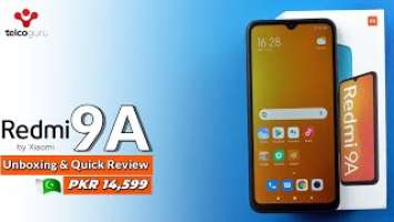 Xiaomi Redmi 9A Unboxing in Pakistan & Quick Review