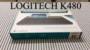 Logitech Bluetooth Multi Keyboard K480 Unboxing and Review 2017 (Black) - Hands On