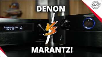 Denon Vs  Marantz Which One Should You Buy?  Denon X6700H vs. Marantz SR7015 Best AVR in 2021?