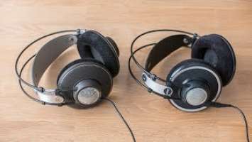 AKG K612 pro vs AKG K702 - sound demo