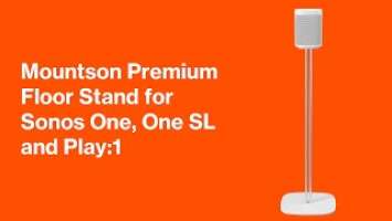 Premium Floor Stand for Sonos One, One SL and Play:1