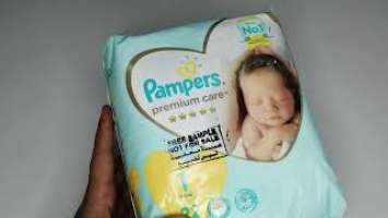 Pamper premium care number 1 for new born