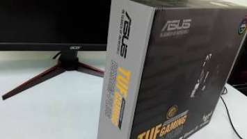 Unboxing Asus tuf gaming b550m plus motherboard
