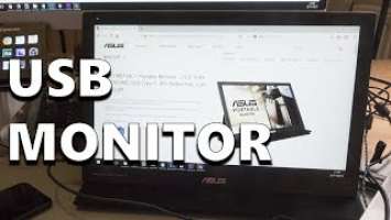 ASUS MB169C+ USB Type C Monitor - Unboxing & First Impressions