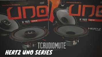 HERTZ UNO K165 & X165 UNBOXING REVIEW + SOUND TEST .