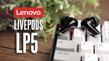 The BEST Lenovo Earbuds I've tested! Lenovo Thinkplus Livepods LP5 In-Depth Review!