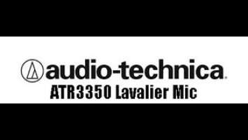 Audio Technica ATR3350 Lavalier Microphone