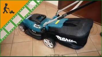 Rasaerba elettrico Makita ELM4120: come montare il taglieraba con lama da 41 cm e potenza 1600W