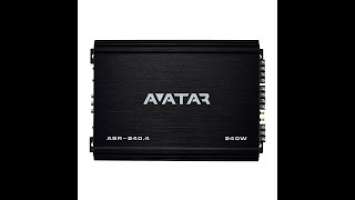 Ремонт автомобильного усилителя AVATAR ABR-240.4