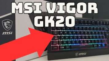 MSI Vigor GK20 Review: A Gaming Keyboard Worth the Investment