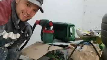 Тестим Электрический краскопульт Bosch PFS 5000E