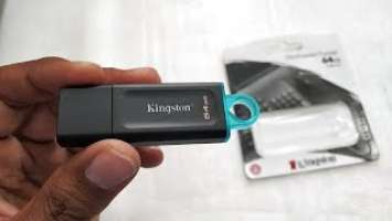 Kingston DataTraveler Exodia 64GB Pendrive Unboxing & Testing.