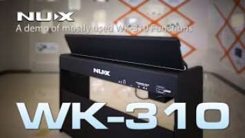 A demo of mostly used WK-310 Functions